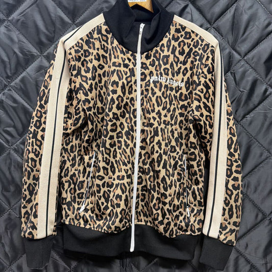 Palm Angels Leopard Print Jacket