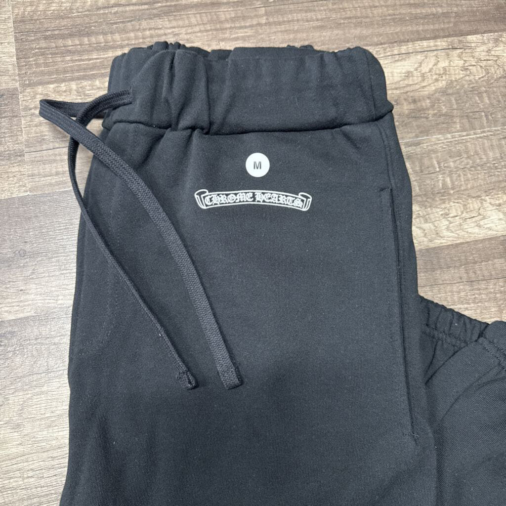 Chrome hearts Sweat pants black white (NEW)
