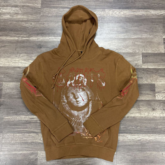 Saints Thermal Hoodie Brown