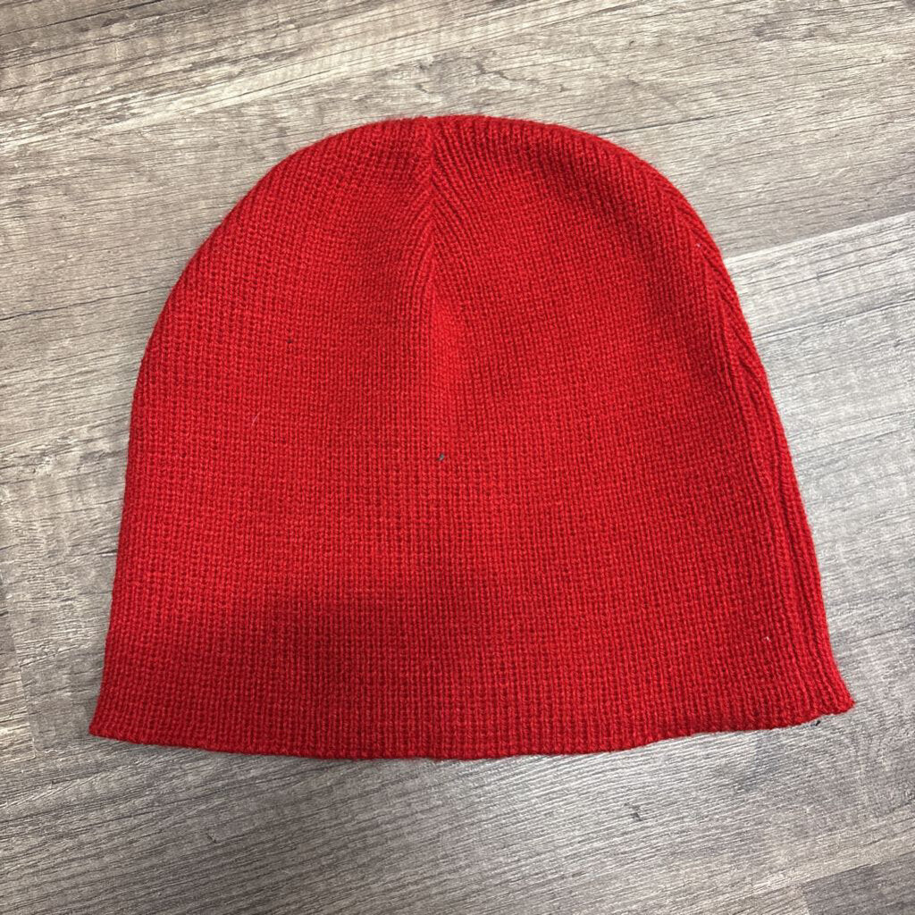 Saints Script Logo Beanie Red