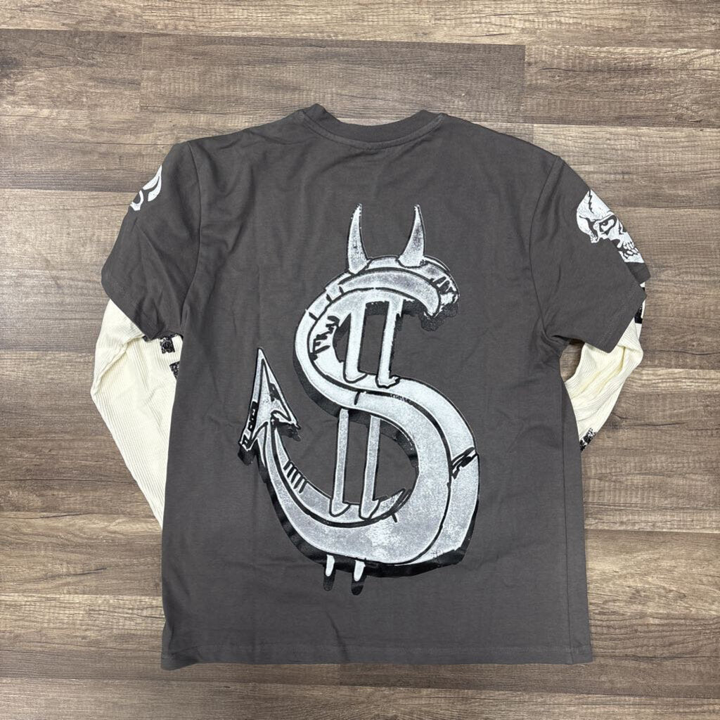 Saints Grey Thermal L/S