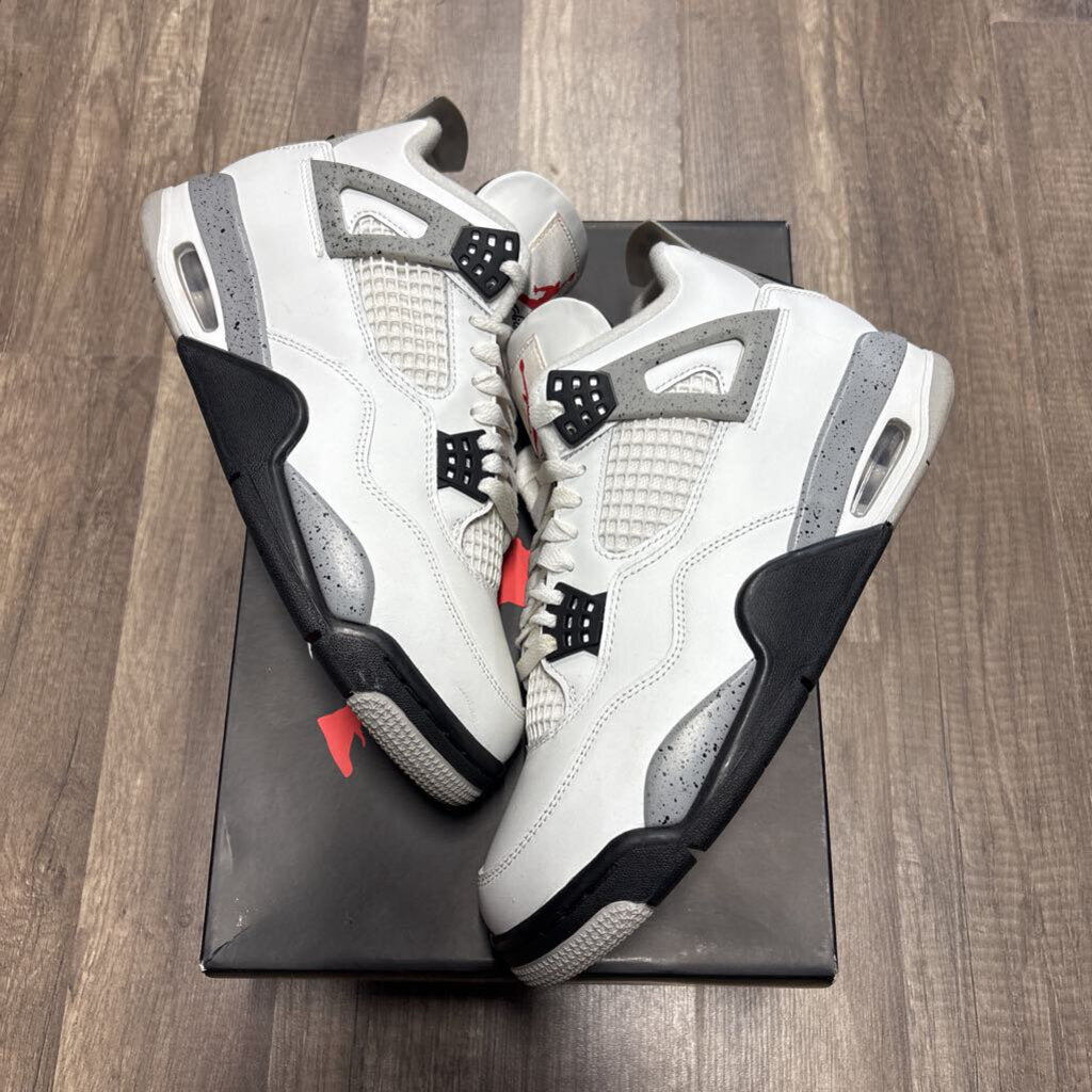 Jordan 4 white cement