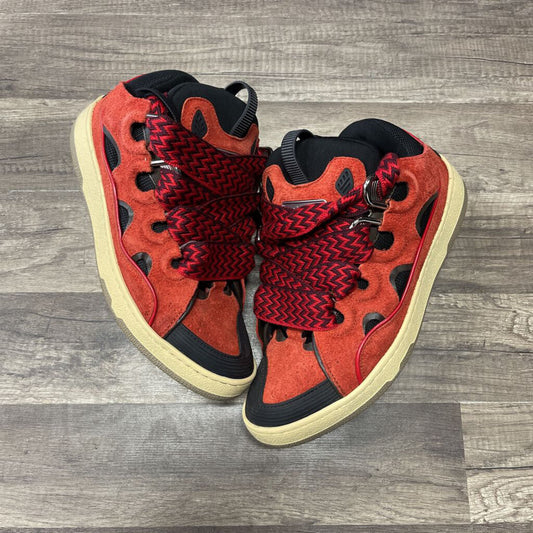 Lanvin Curb Sneaker Red (No Box)