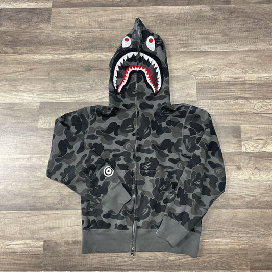 Bape Camo Grey Zip Hoodie