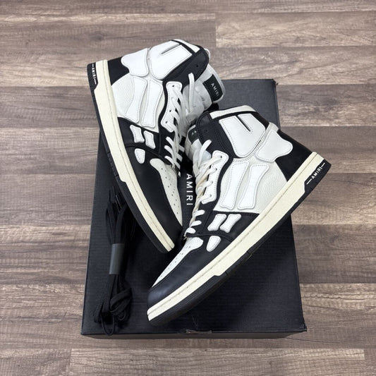 Amiri Skel Top High Black WHite
