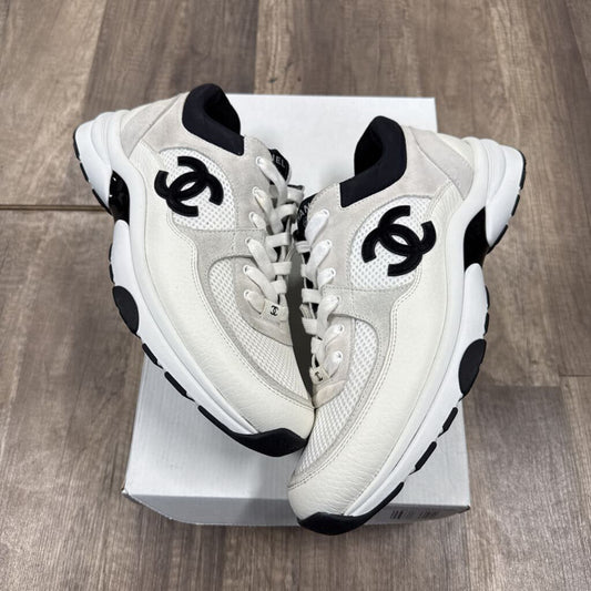 Chanel Trainer White Black