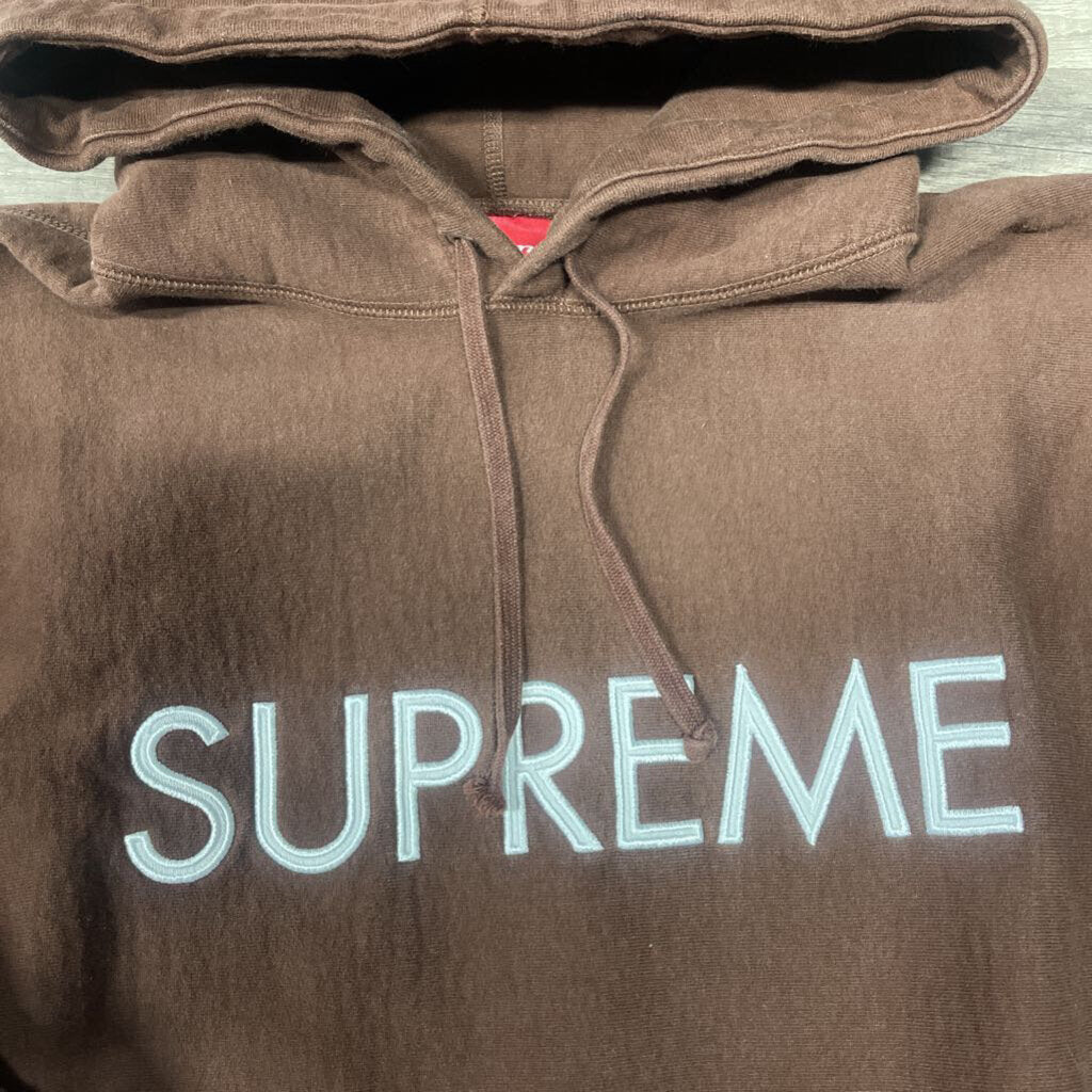 Supreme Hoodie Brown