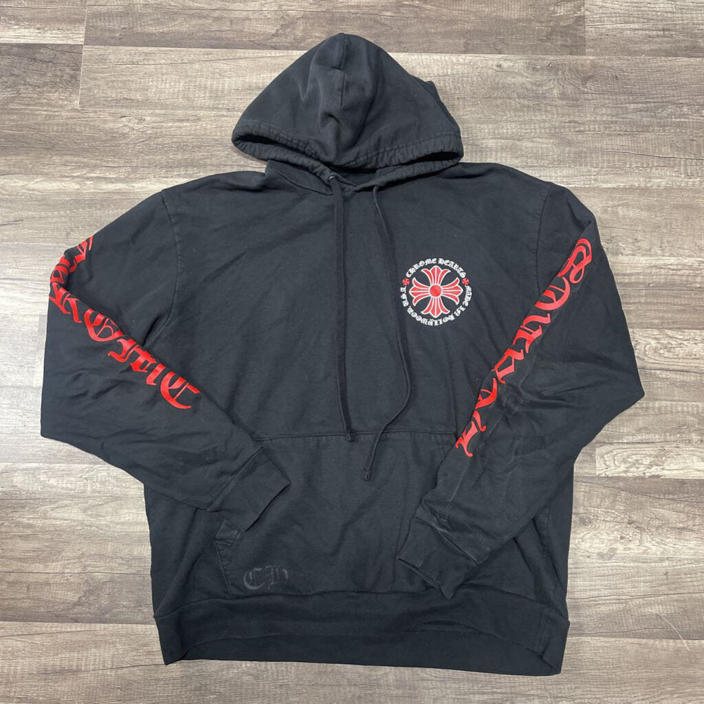 Chrome Hearts Made In Hollywood Hoodie Black/Red