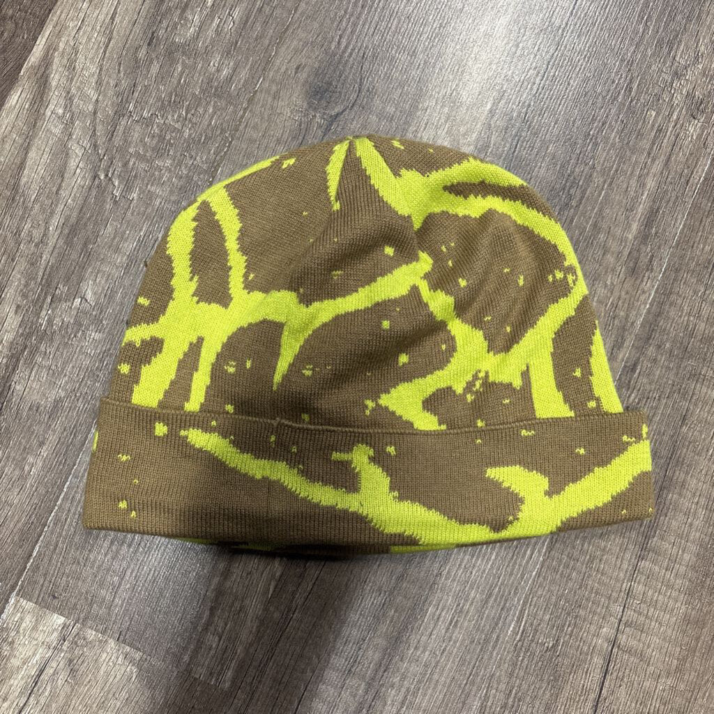 Arcteryx Beanie Green Tan Green