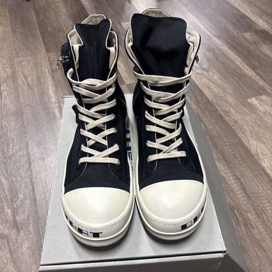 Rick owens DRKSHDW hi black cargo