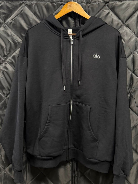Alo Zip Up Black