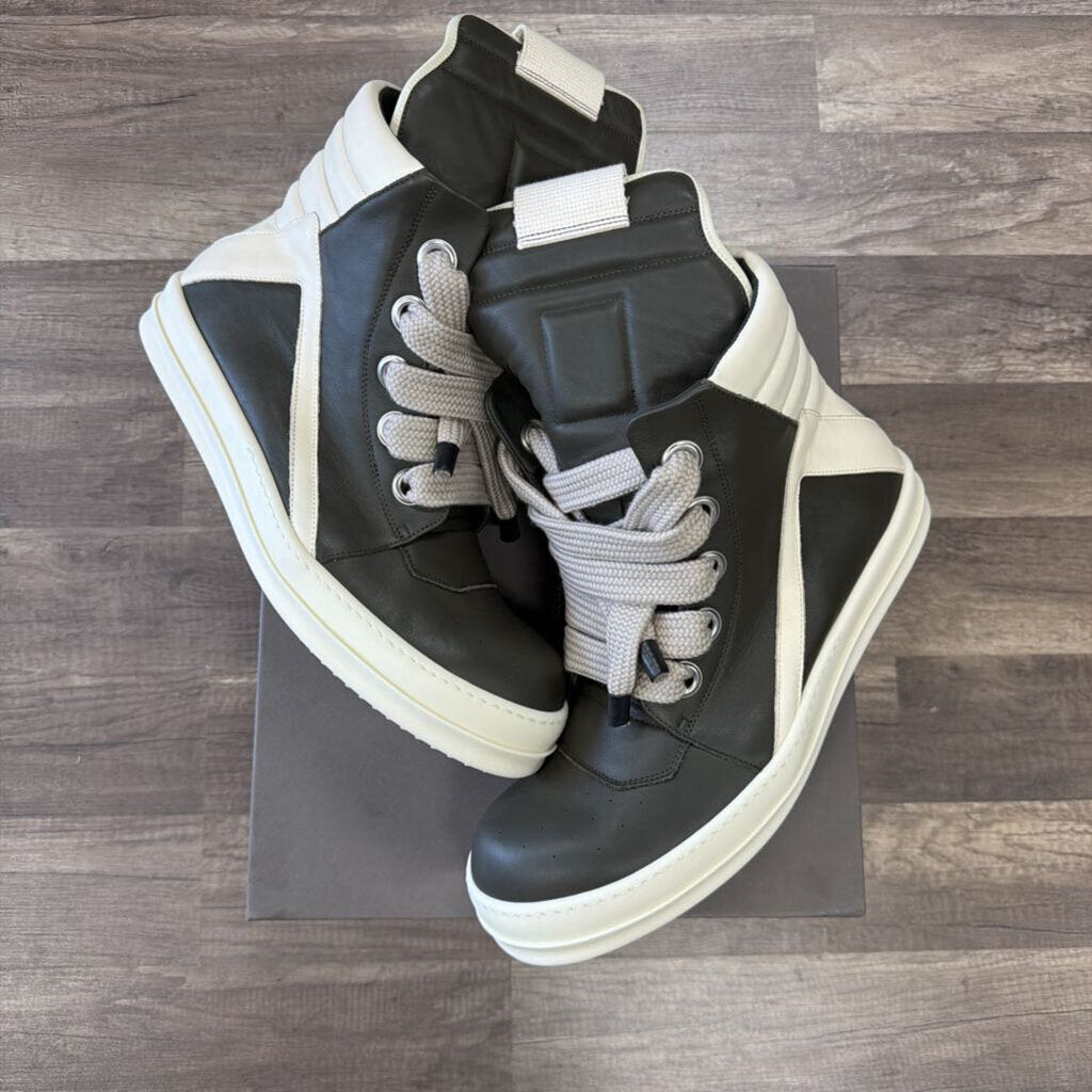 Rick Owens Geobasket Jumbo Lace Bosco