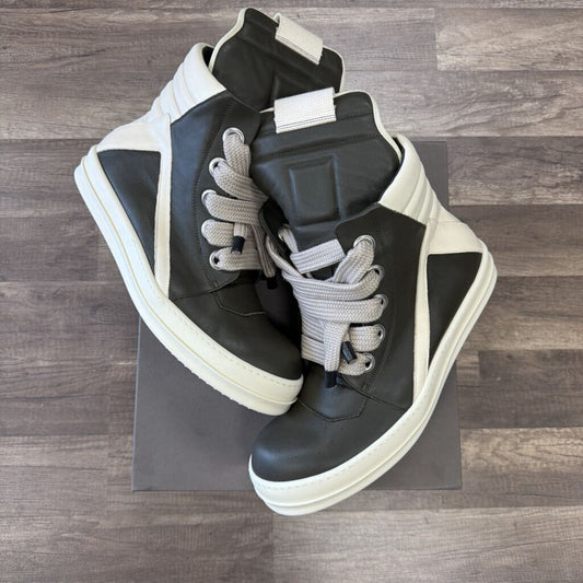 Rick Owens Geobasket Jumbo Lace Bosco