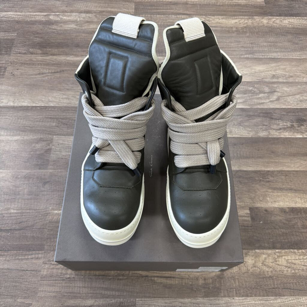 Rick Owens Geobasket Jumbo Lace Bosco