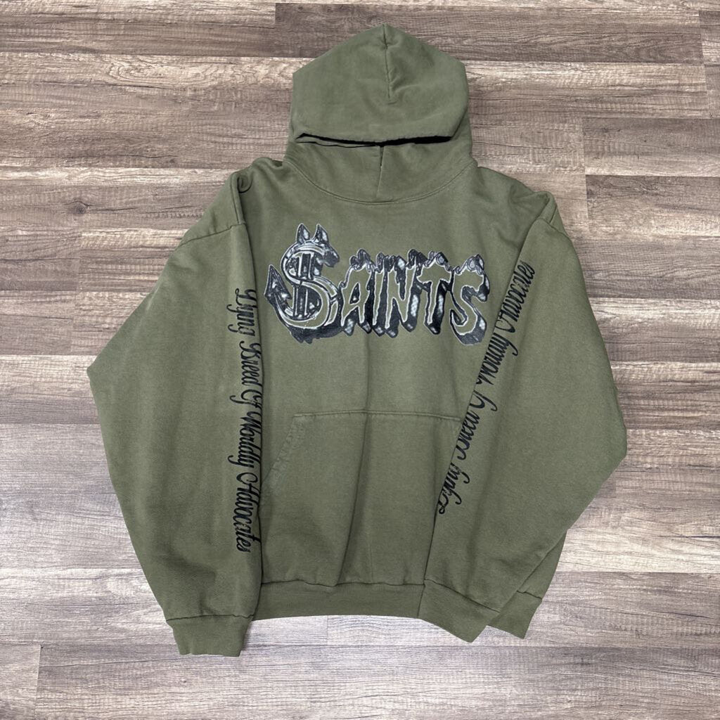 Saints Dying Breed Olive Hoodie