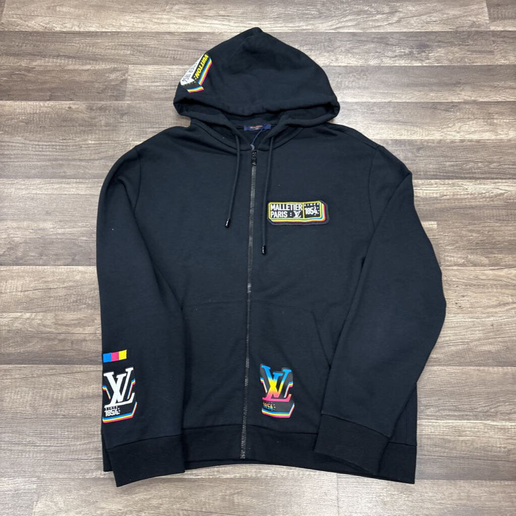 Louis Vuitton Jazz Print Hoodie Zip (NEW)