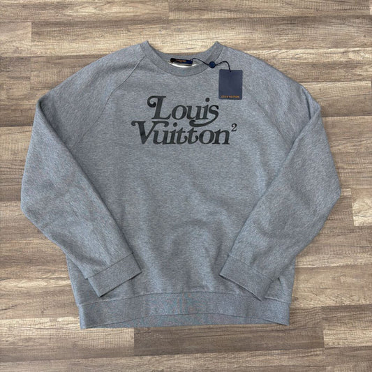 Louis Vuitton Squared Grey Crewneck (NEW)