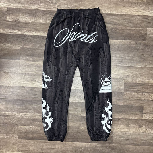 Saints Grey Script Logo Sweats