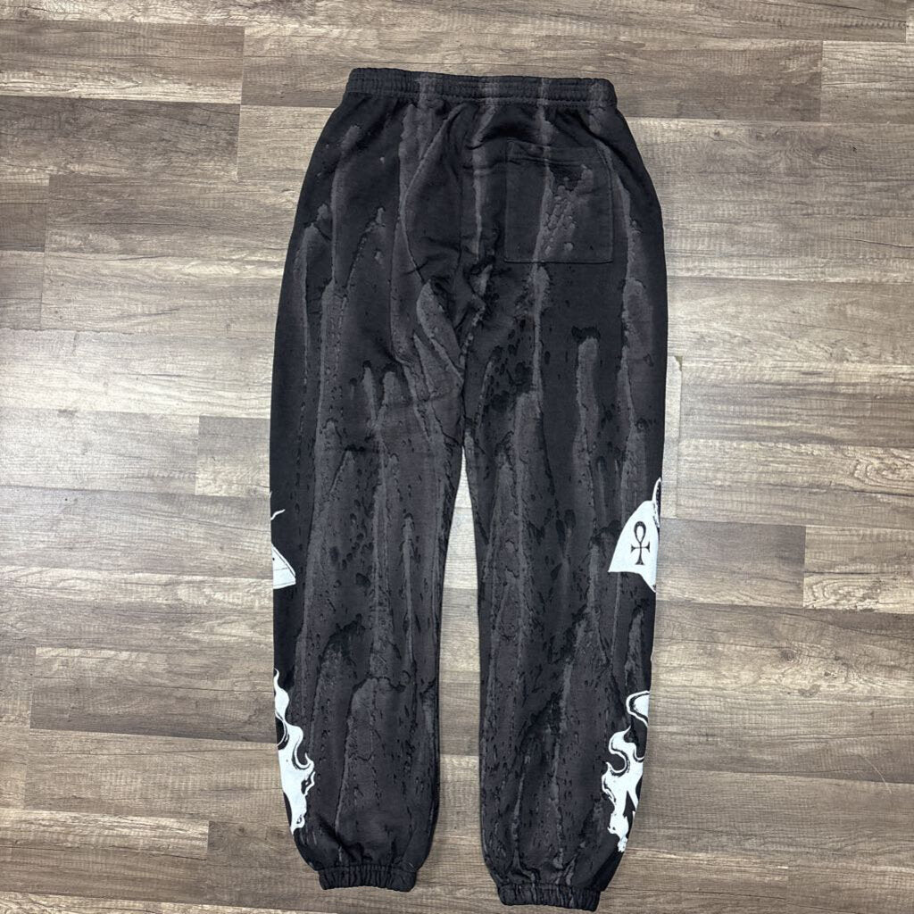 Saints Grey Script Logo Sweats