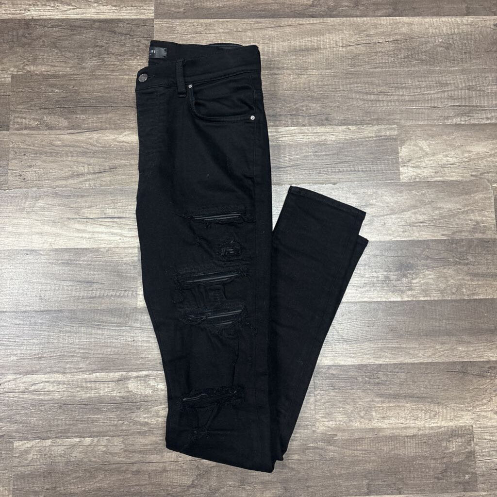 Amiri Jean Black/Black Thrasher