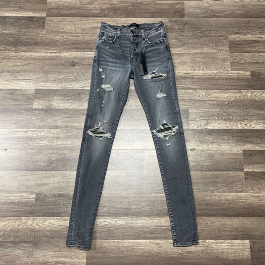 Amiri MX-1 Grey Camo Patch