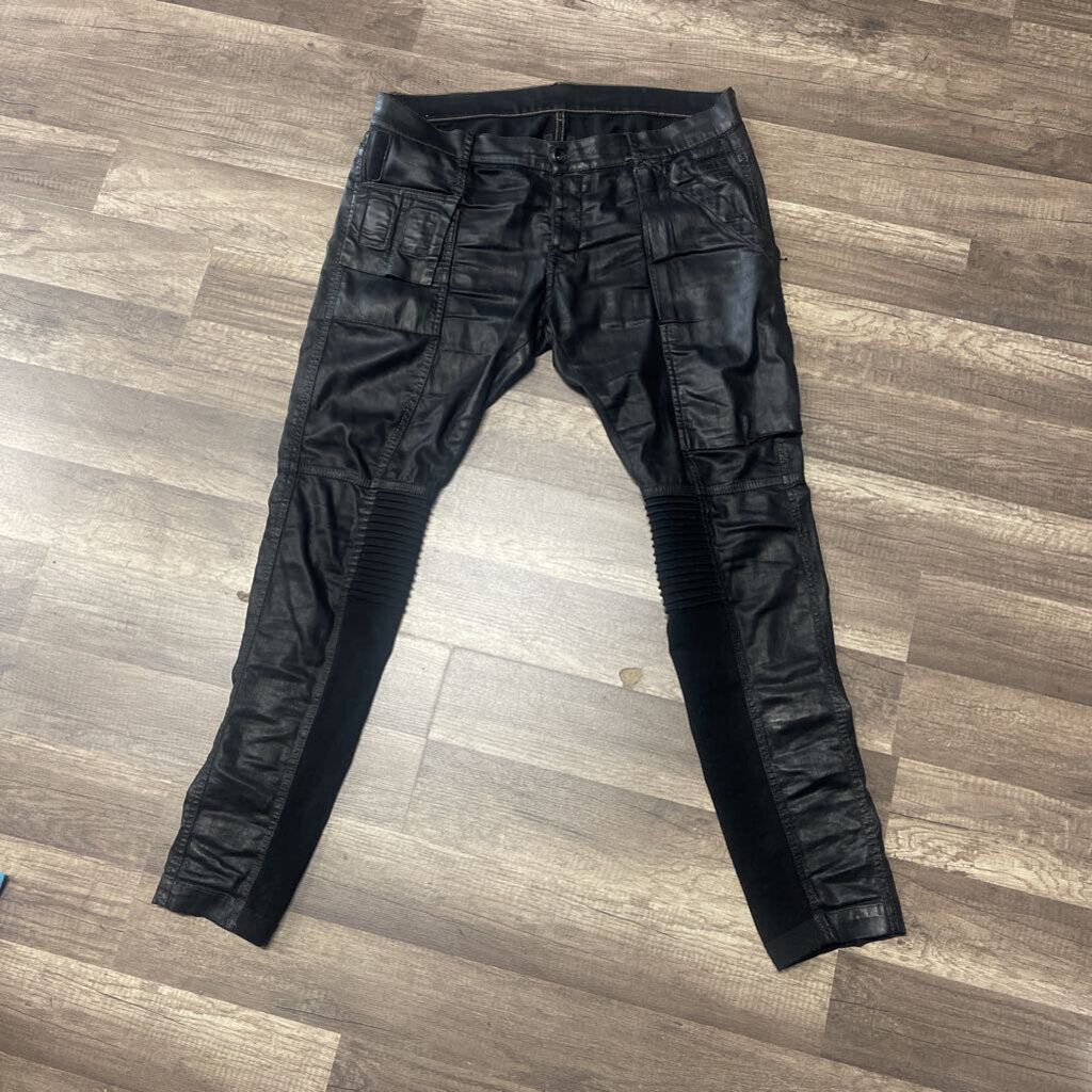 Rick Owens Drkshdw Waxed Memphis Cut