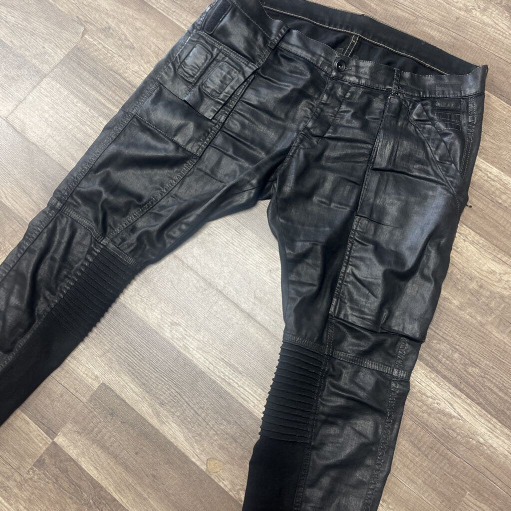 Rick Owens Drkshdw Waxed Memphis Cut