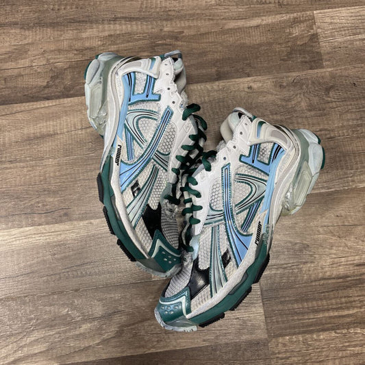 Balenciaga Track Runner White/Blue/Green