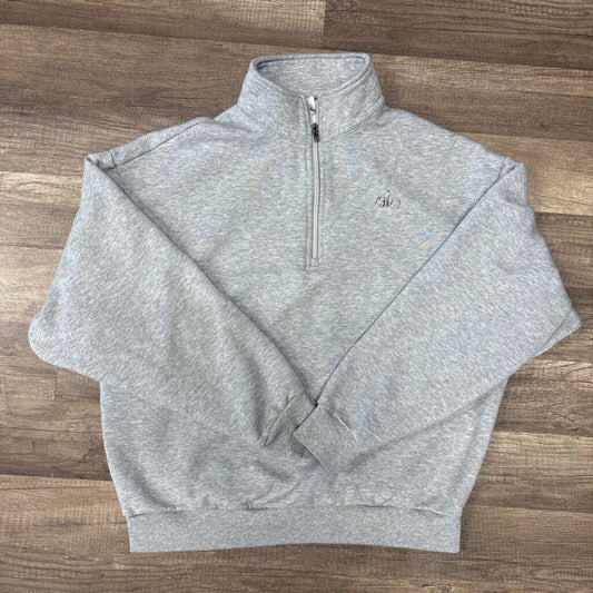 Alo Grey Quarter Zip