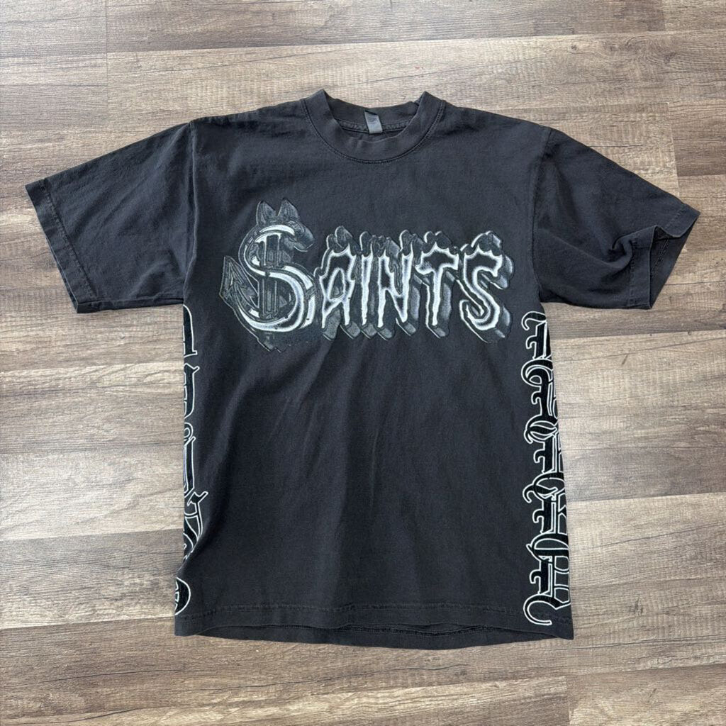 Saints Shirt Logo Grey