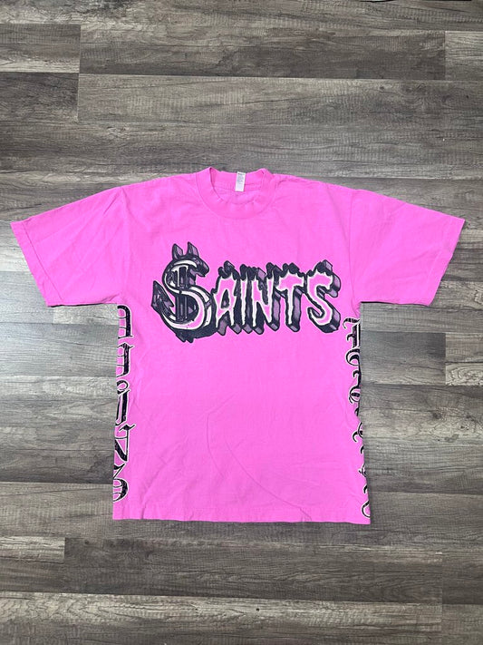 Saints Shirt Logo Pink