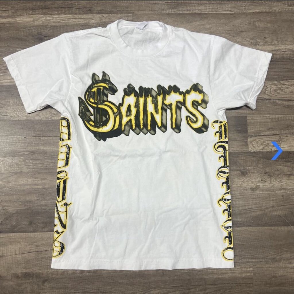 Saints Shirt Logo Yellow