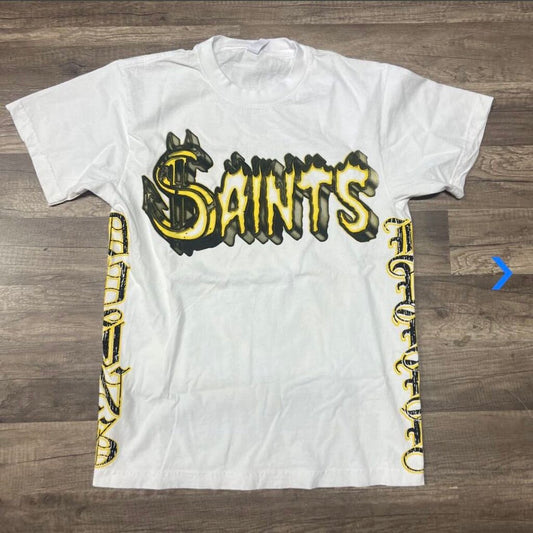 Saints Shirt Logo Yellow