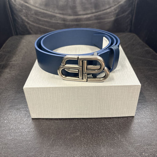 Balenciaga belt navy