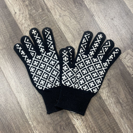 Chrome Hearts Gloves Black White