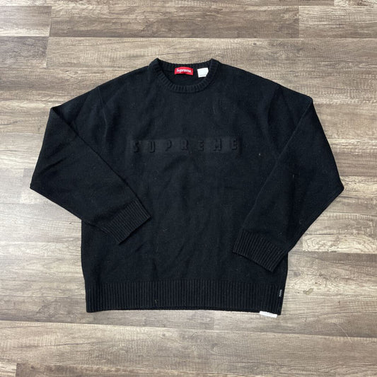 Supreme Wool Sweater Black