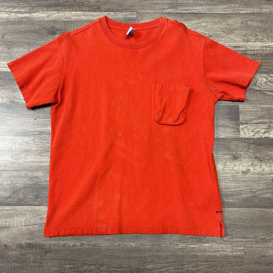 Louis Vuitton Monogram Pocket Tee Orange