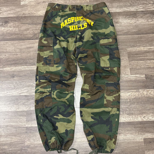 Raspberry Hills Camo Cargo Pants