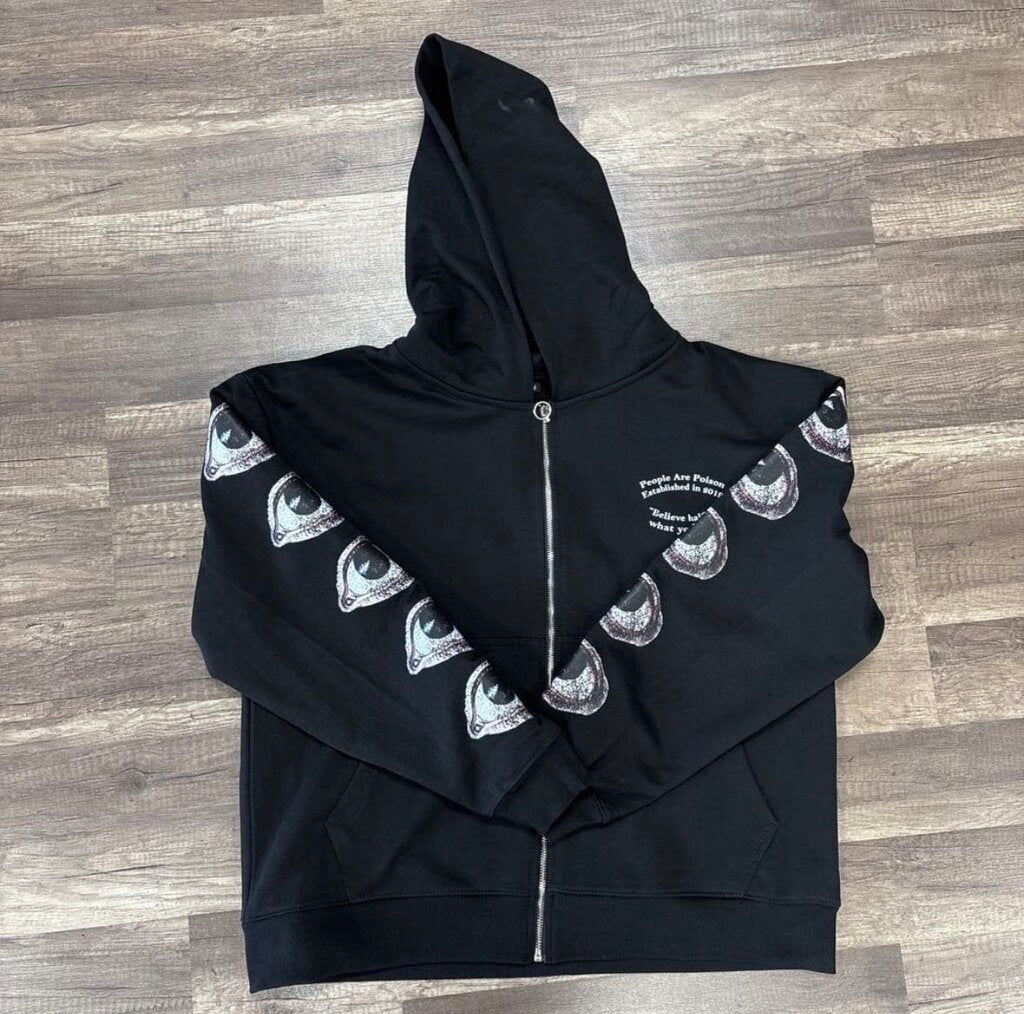People Are Poisoned Black Hoodie