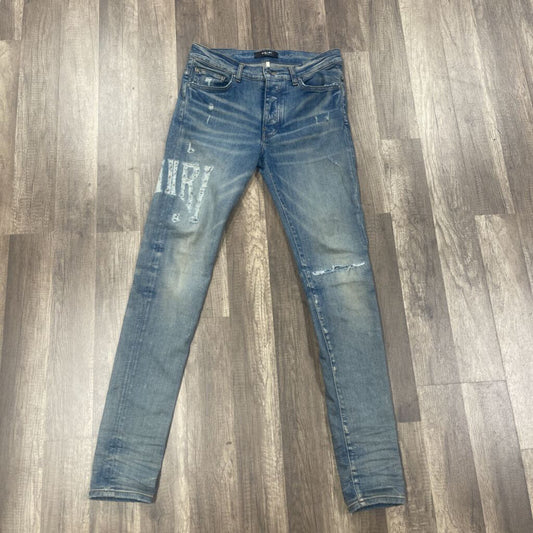 Amiri Jeans Stiched Logo Patch