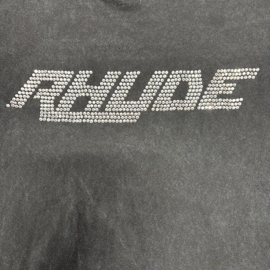 Rhude diamond long sleeve black