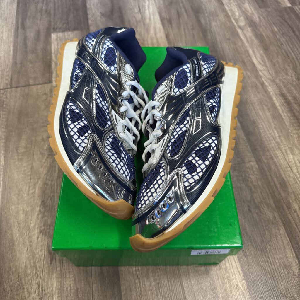 Bottega orbit sneaker Navy silver