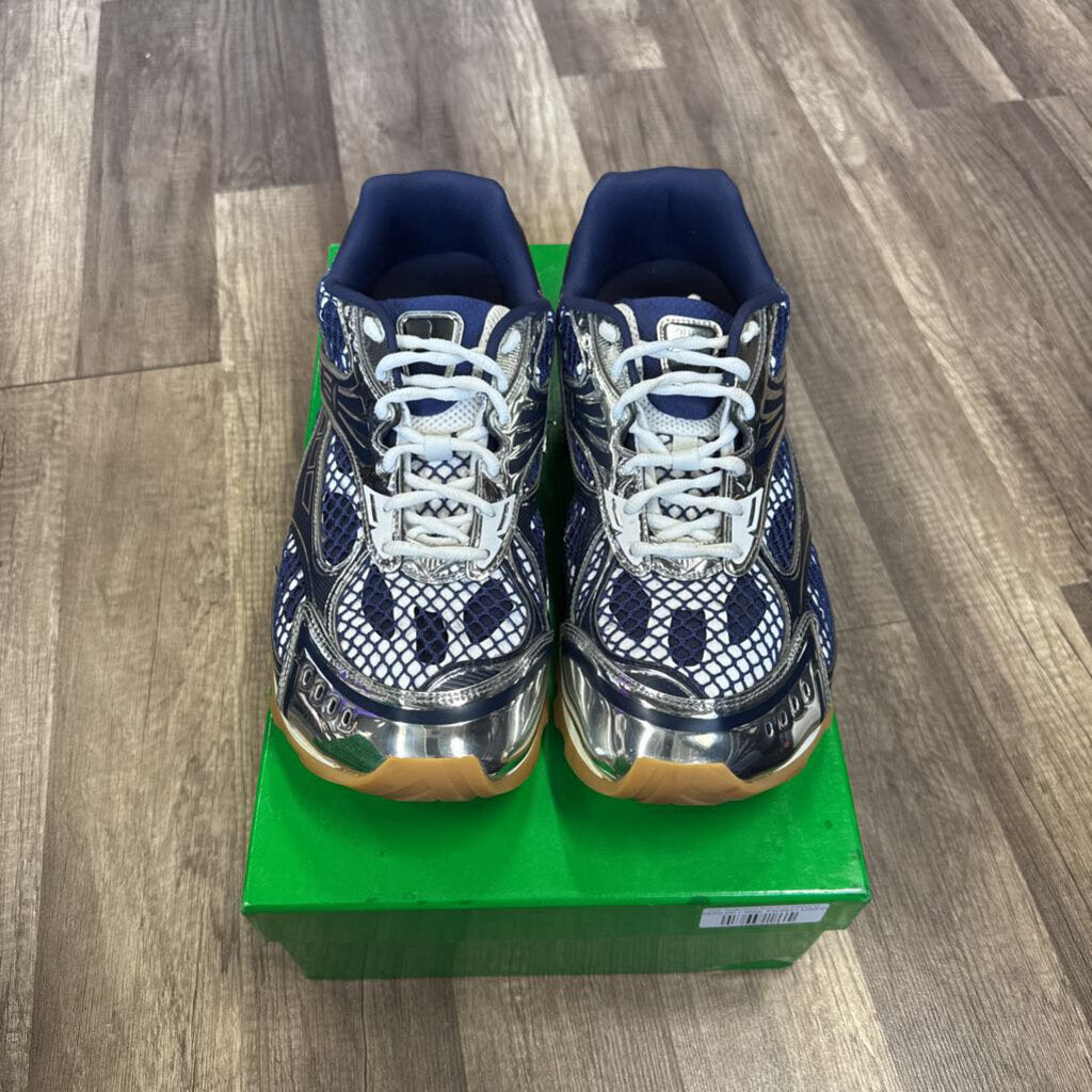 Bottega orbit sneaker Navy silver