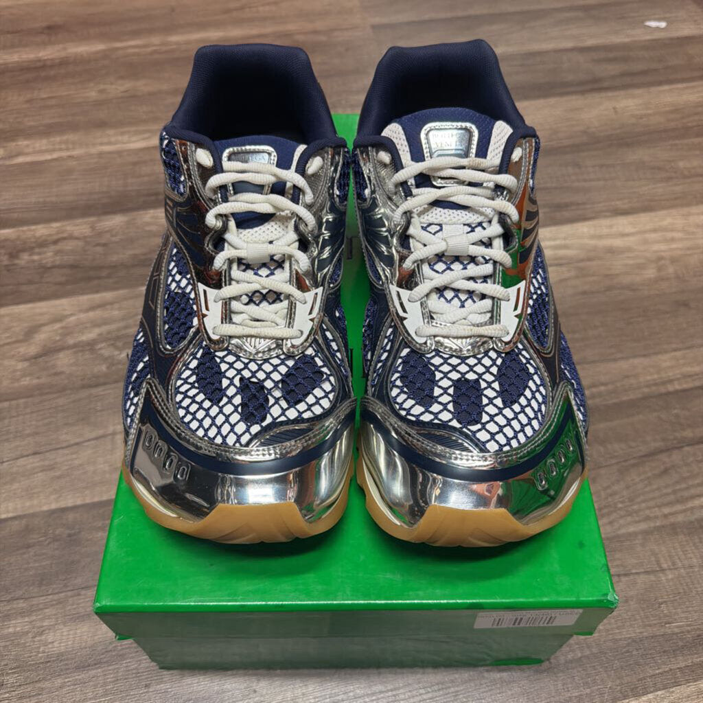 Bottega orbit sneaker Navy silver