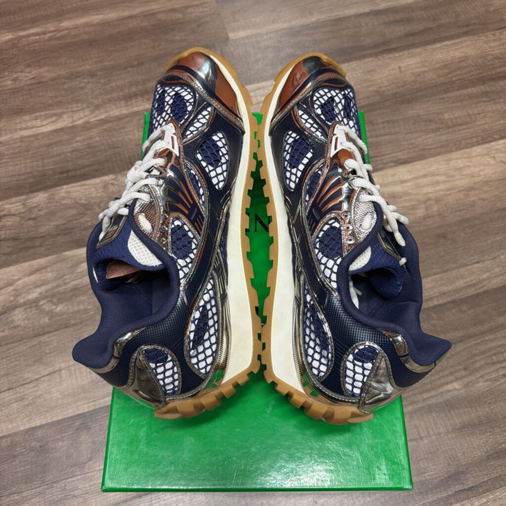 Bottega orbit sneaker Navy silver
