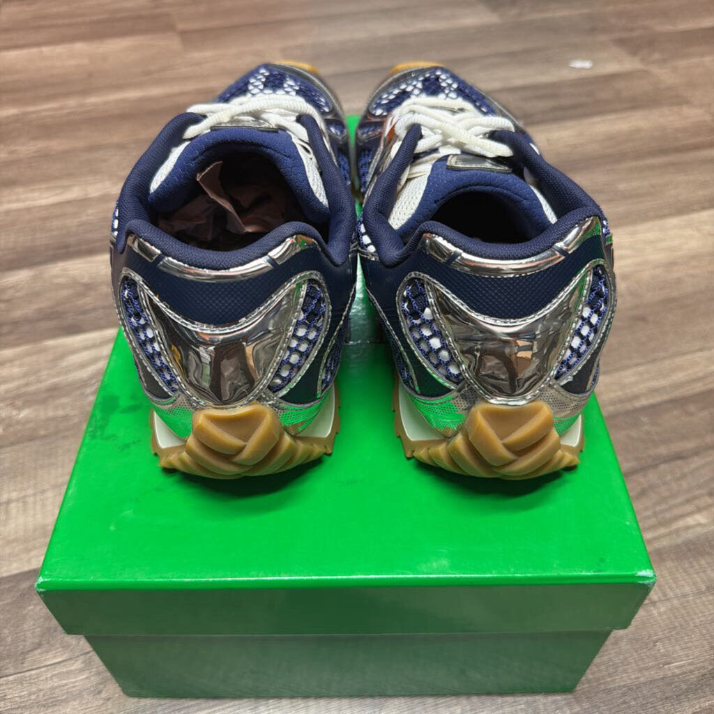 Bottega orbit sneaker Navy silver