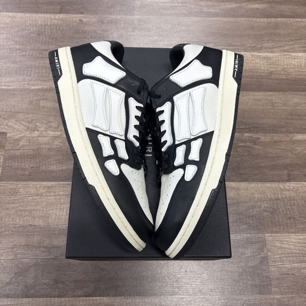 Amiri Skel Top Low White Black