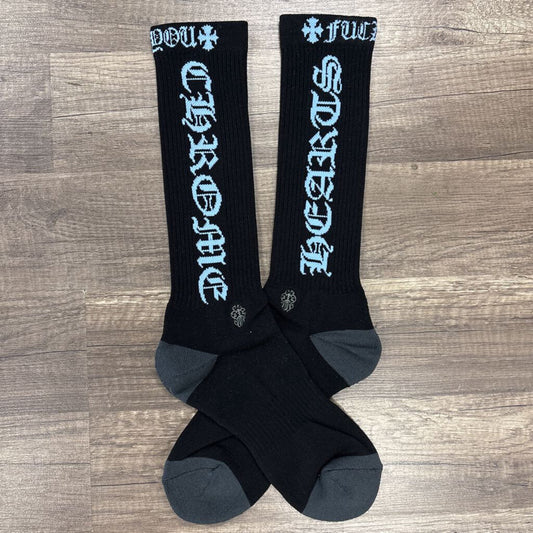 Chrome Heart Socks Black/Blue