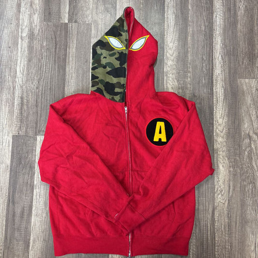 Bape hoodie Marvel Red Camo