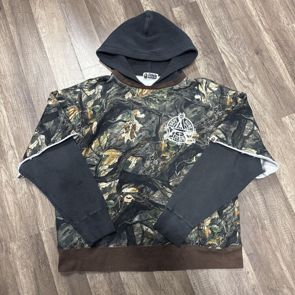 Bape Thermal hoodie Forest Camo